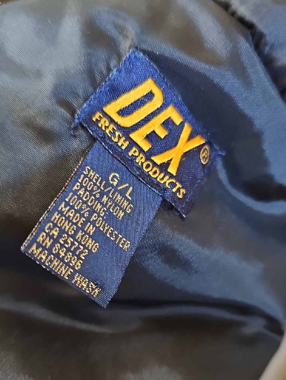 Dex Black Quilted Puffer Vest with Zip Pockets - Picture 2 of 2